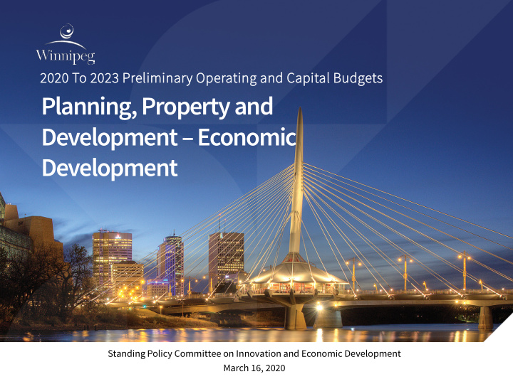 planning property and development economic development