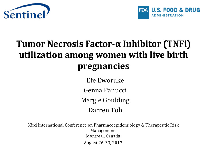 tumor necrosis factor inhibitor tnfi utilization among