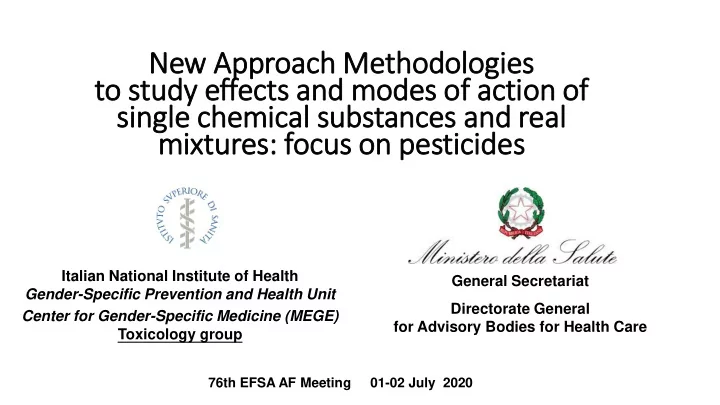 mixt xtures focus on pesticides