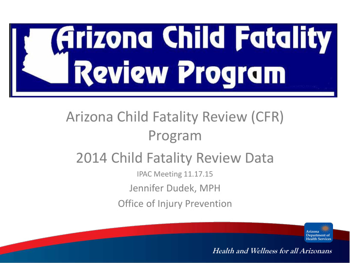 arizona child fatality review cfr