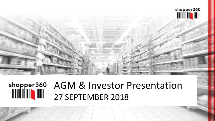agm investor presentation