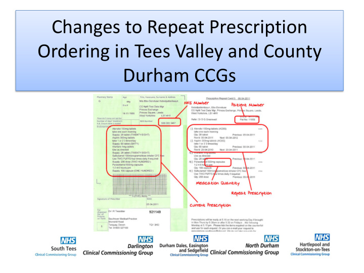 ordering in tees valley and county
