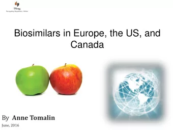 Canada By Anne Tomalin  June, 2016  WHO Held Meeting For Compromise Proposal To  Name