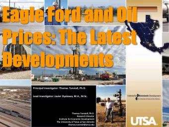 Principal Investigator: Thomas Tunstall, Ph.D.  Lead Investigator: Javier Oyakawa, M.A., M.Sc.