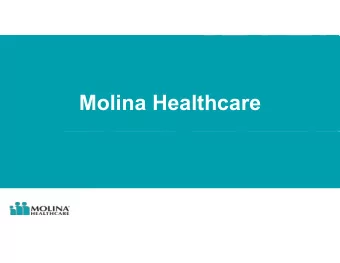Molina Healthcare  Prior Authorization Prior Authorization is a request for prospective review.  It