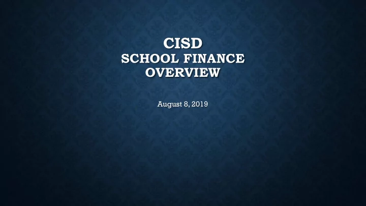 cisd