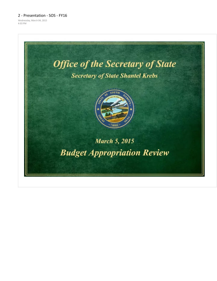 2 presentation sos fy16