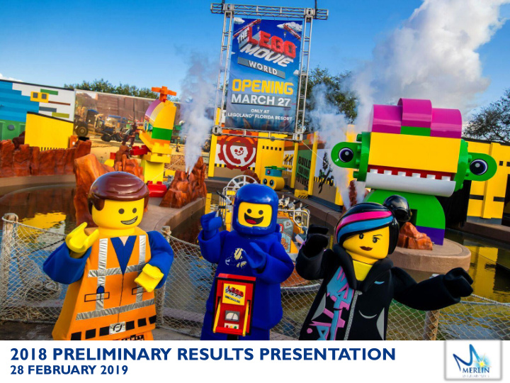 2018 preliminary results presentation