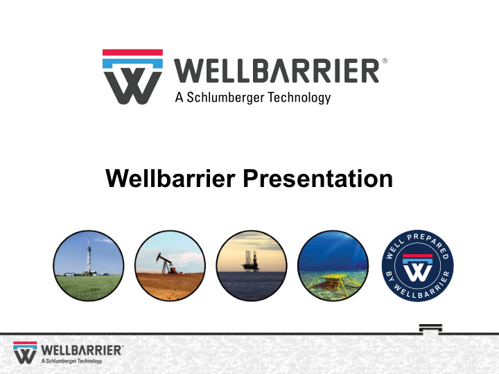 wellbarrier presentation who what is wellbarrier