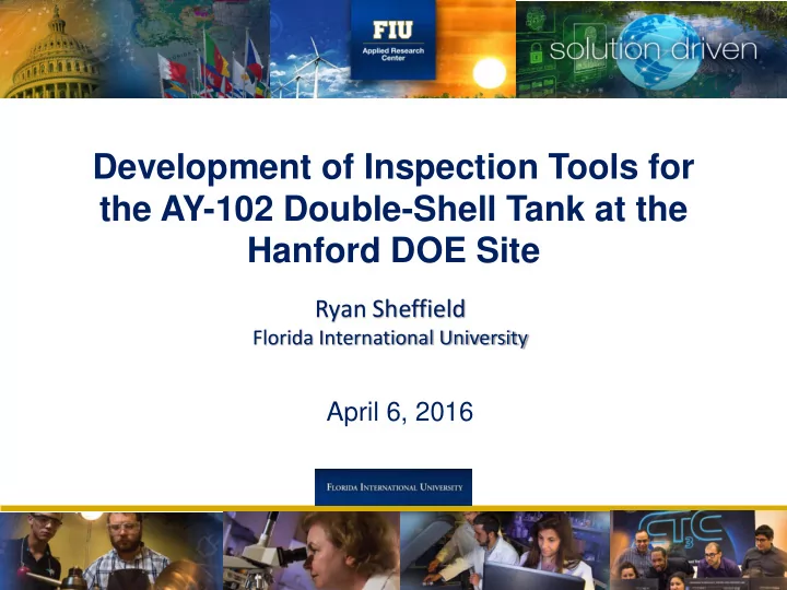 the ay 102 double shell tank at the
