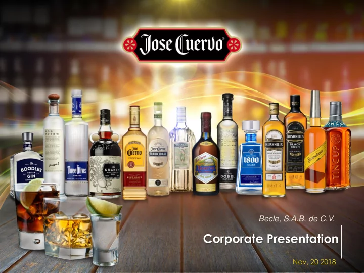 corporate presentation