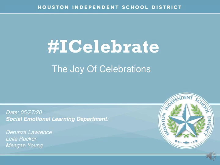 icelebrate