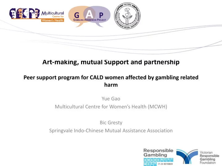 art making mutual support and partnership