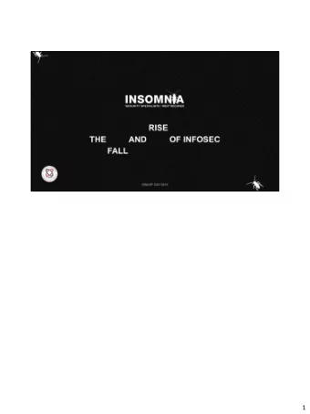 1  2  3  Combining the management and technical streams is something new for  OWASP and presents