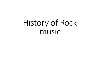 music  The  e beggin  ing of this  is music  ic direc  ectio  ion  Brit  itis  ish Invasio  ion