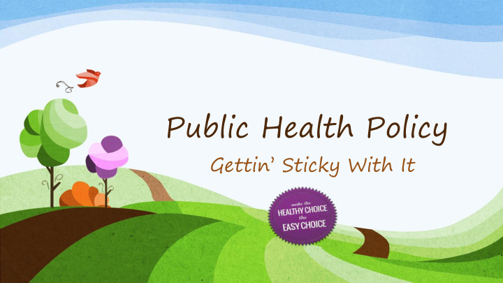 public health policy