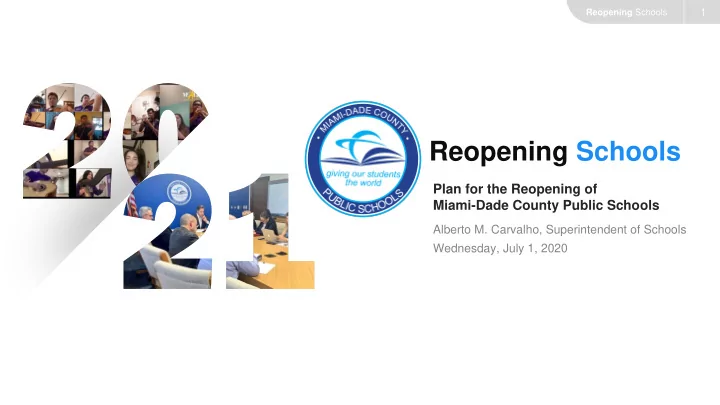 reopening schools