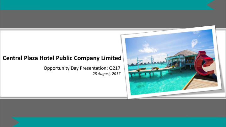 central plaza hotel public company limited