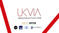 vaping industry forum 2018