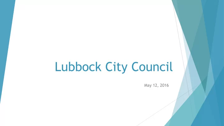 lubbock city council