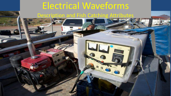 electrical waveforms