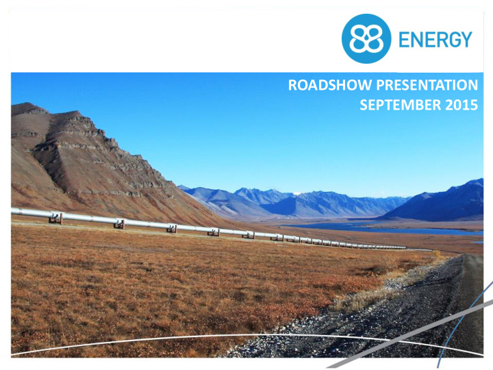 roadshow presentation september 2015 project icewine