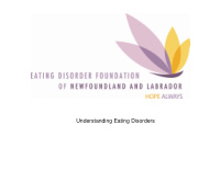 understanding eating disorders what is an eating disorder
