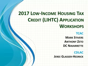 Discussion Topics  1   Regulation Changes   9% Application,  2  Attachments, Checklist  3