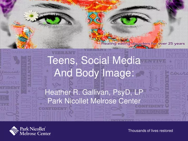 and body image
