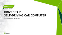 drive px 2 self driving car computer