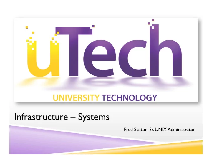infrastructure systems