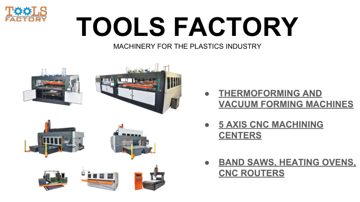 tools factory