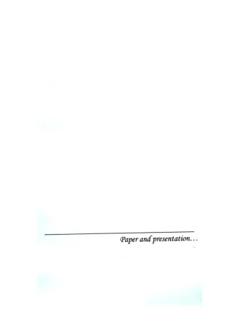 (  Taper and presentation . ..  Paper and presentation  8.  Paper and presentation :  Patent: NEW