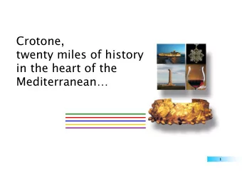 Crotone,  twenty miles of history  in the heart of the  Mediterranean  1  The Port of Crotone -