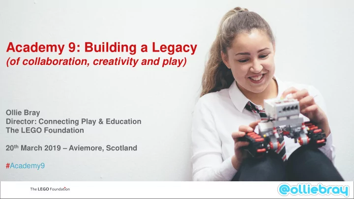 academy 9 building a legacy