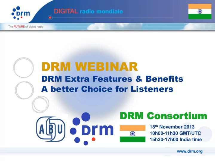 drm webinar