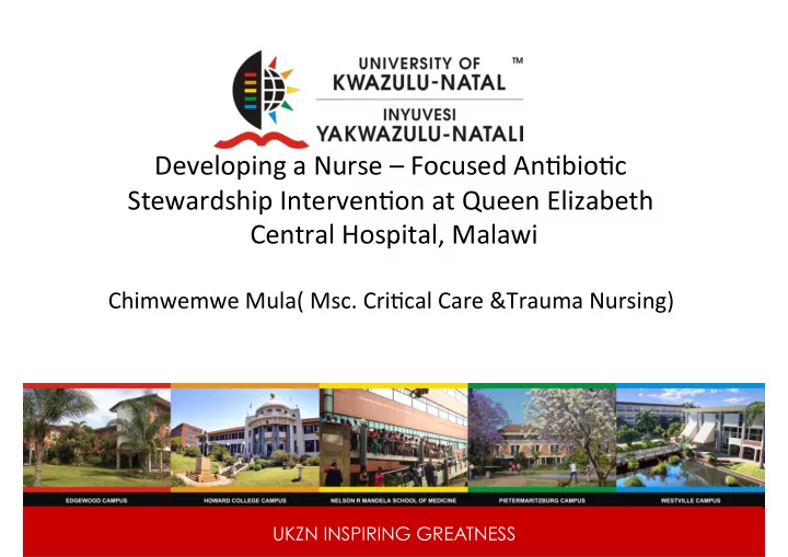ukzn inspiring greatness background an5microbial