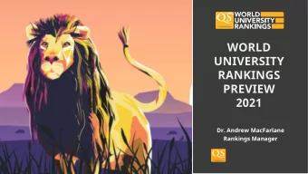 Dr. Andrew MacFarlane  Rankings Manager  INTELLIGENCE UNIT  WHICH CONTINENT HAS THE GREATEST