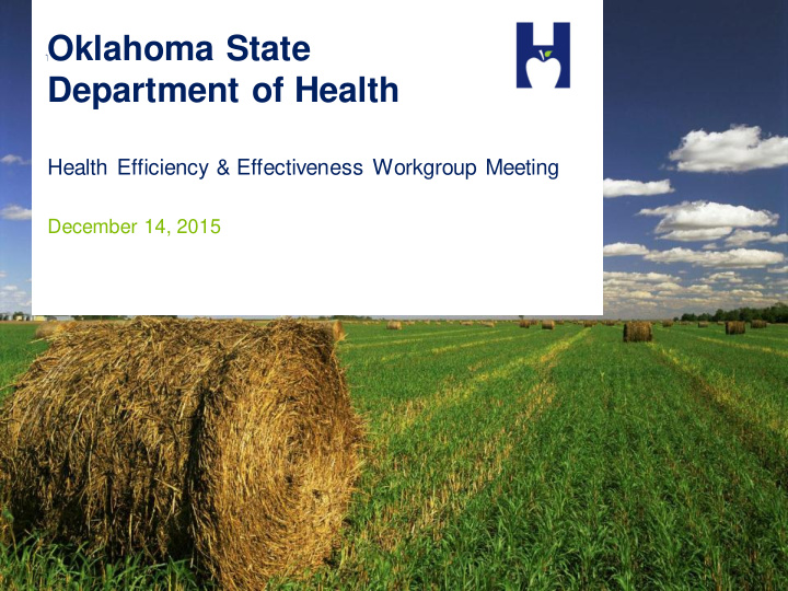 oklahoma state department of health