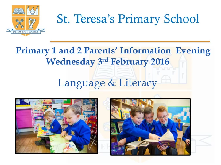 st teresa s primary school