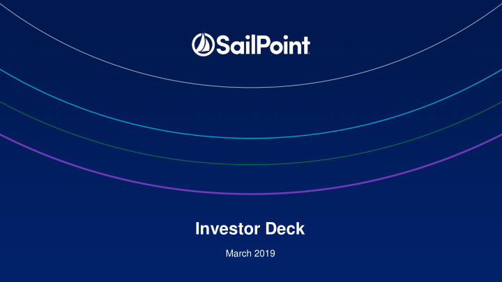 investor deck