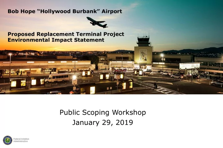 public scoping workshop january 29 2019