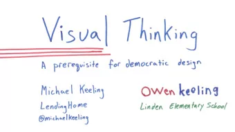 Visual  al T  Thinki  king  ng: a  a Prerequisite f  for  Owen Keeling, Linden Elementary School