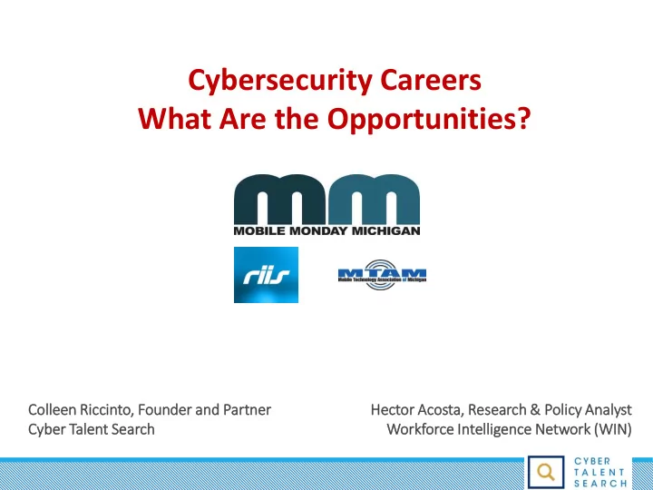 what are the opportunities