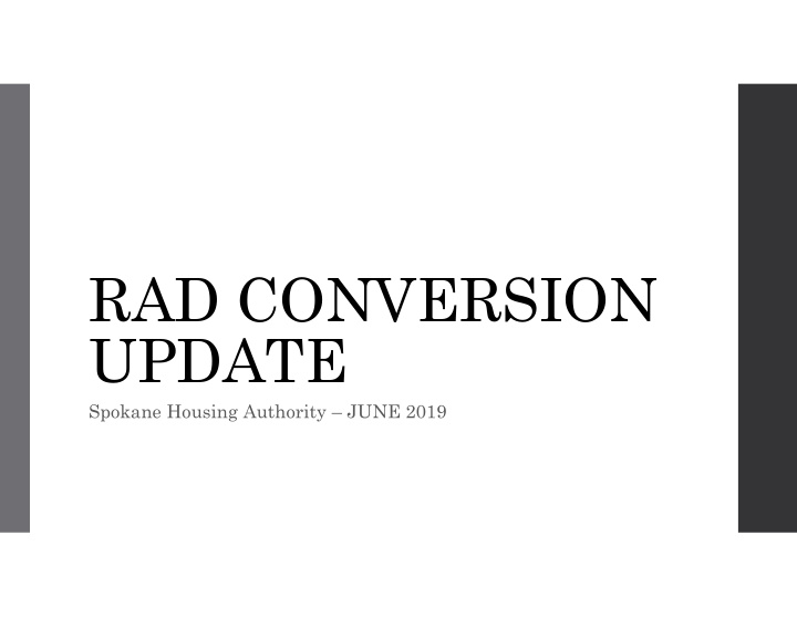 rad conversion update