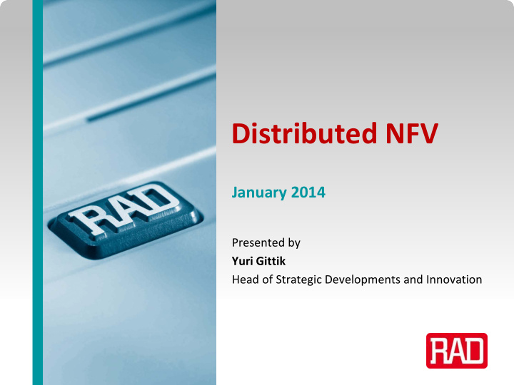 distributed nfv