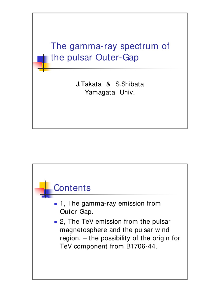 the gamma ray spectrum of the pulsar outer gap