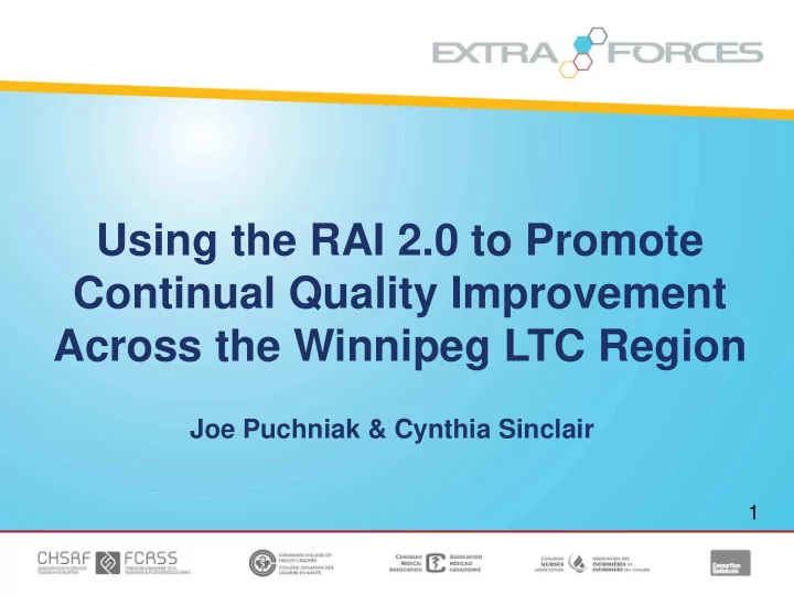 using the rai 2 0 to promote continual quality