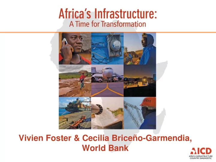 vivien foster cecilia brice o garmendia world bank africa