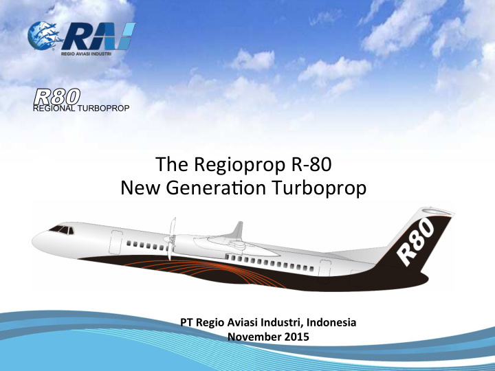 the regioprop r 80